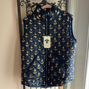 Simply Southern Navy Anchor Vest